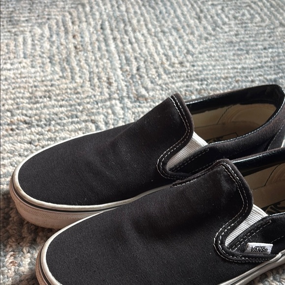 Vans Black Canvas Slip-Ons, excellent condition! - Picture 1 of 3